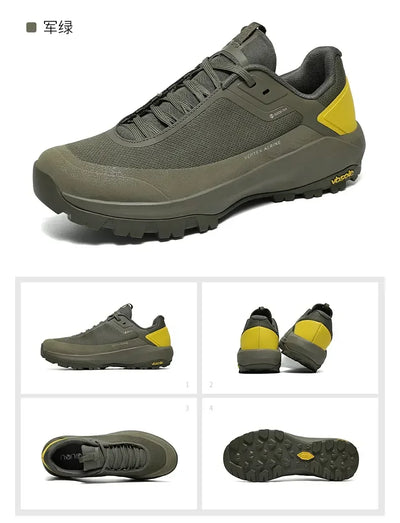 2025 High-quality outdoor climbing shoes Men's Lightweight breathable skidproof shock absorption all-terrain off-road sneakers