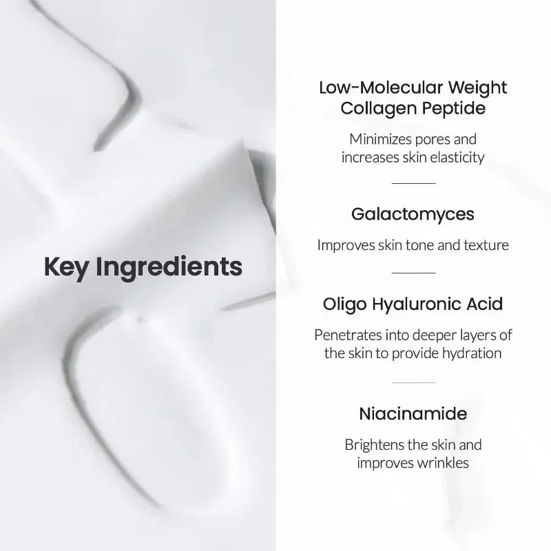 Bio Collagen Facial Mask Shrink Pores Deep Hydrating Overnight Mask Moisturizing Refreshing Brightening Face Korean Skin Care