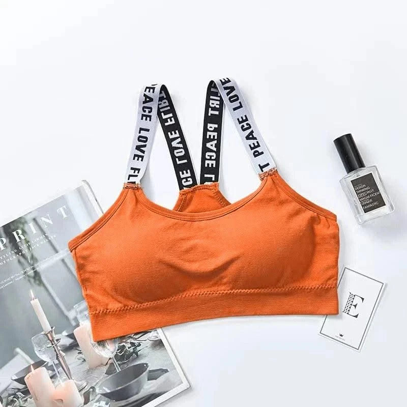 Women Sports Bra Tops For Gym Fitness Yoga Female Pad