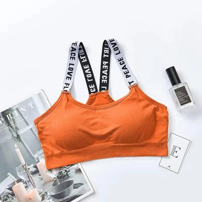 Women Sports Bra Tops For Gym Fitness Yoga Female Pad
