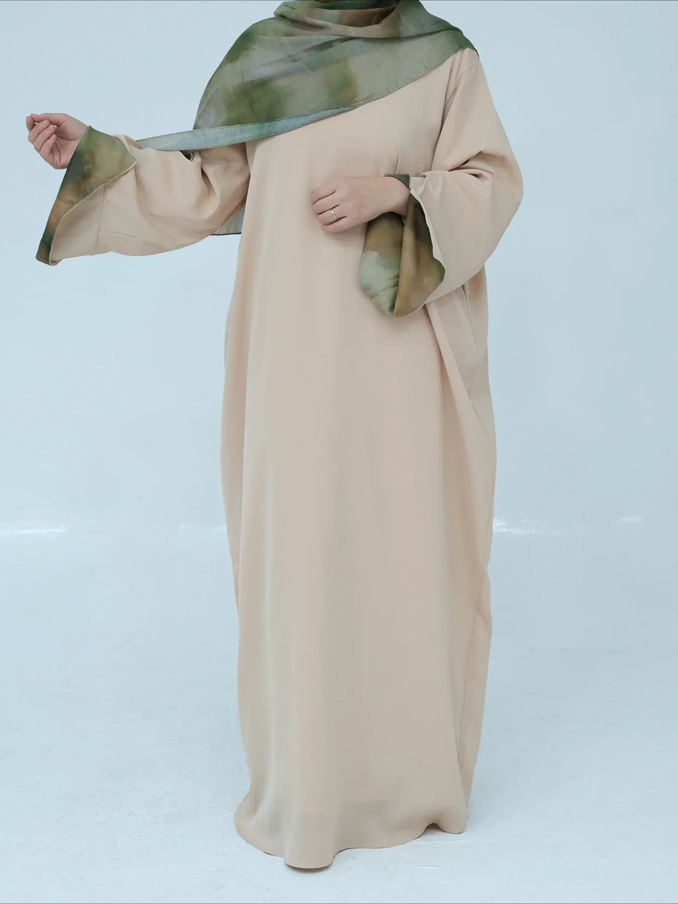 Muslim Maxi Dresses for Women Abaya Jalabiya Split Sleeve Eid Ramadan Morocco Dubai Kaftan Islam Vestidos Arab Long Robe 2025