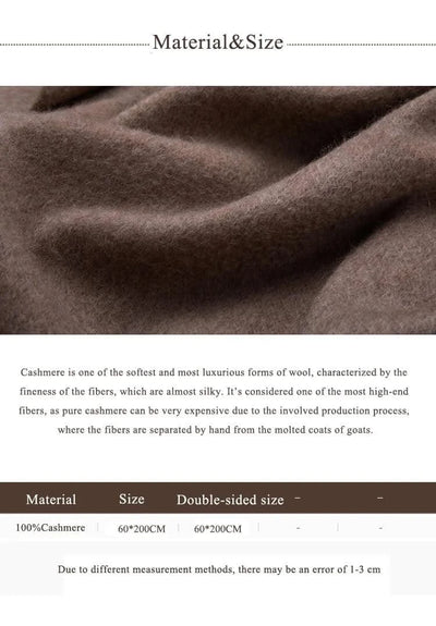 Soft cashmere big Scarf for Women Shawl 200*70 cm  Real pashmina