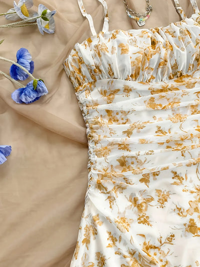Women Summer Dresses 2025 New Sexy and Fashion Dress Romantic Field Simple Simple Elegant Dress