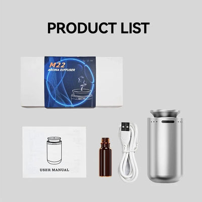 Car Electric Air Diffuser Aroma  Compact Car Diffuser for Long-Lasting Aromatherapy Car Air Freshener For Removing Odors