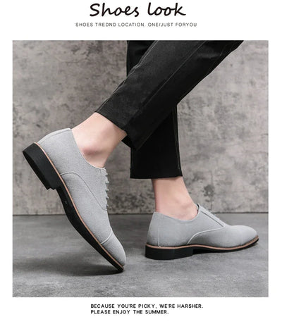 Men's Derby Shoes 2025 New Men Casual shoes  Multifunctional Comfortable Fashion Men Leather Shoes
