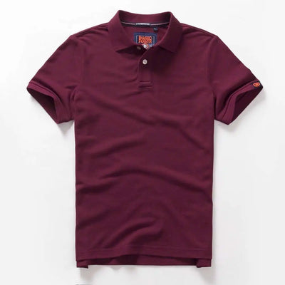 Summer Mens Polo homom shirts Cotton Shirts Short Sleeve Letter Embroidered Emblem Simple Shirt for Male golf clothing t-shirts