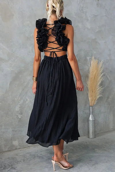 Elegant Women's Long Dresses 2025 New Summer Party White Dresses Vestido Sexys Mujer Verano Feestjurken Y2k Vestidos De Gala