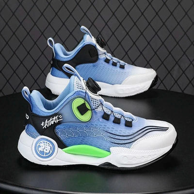 Children Basketball Shoes Boys Sneaker 2025 New Luxury Tennis Shoes 4 To 12 Years Breathable Non-slipp Sports Shoes for Boy