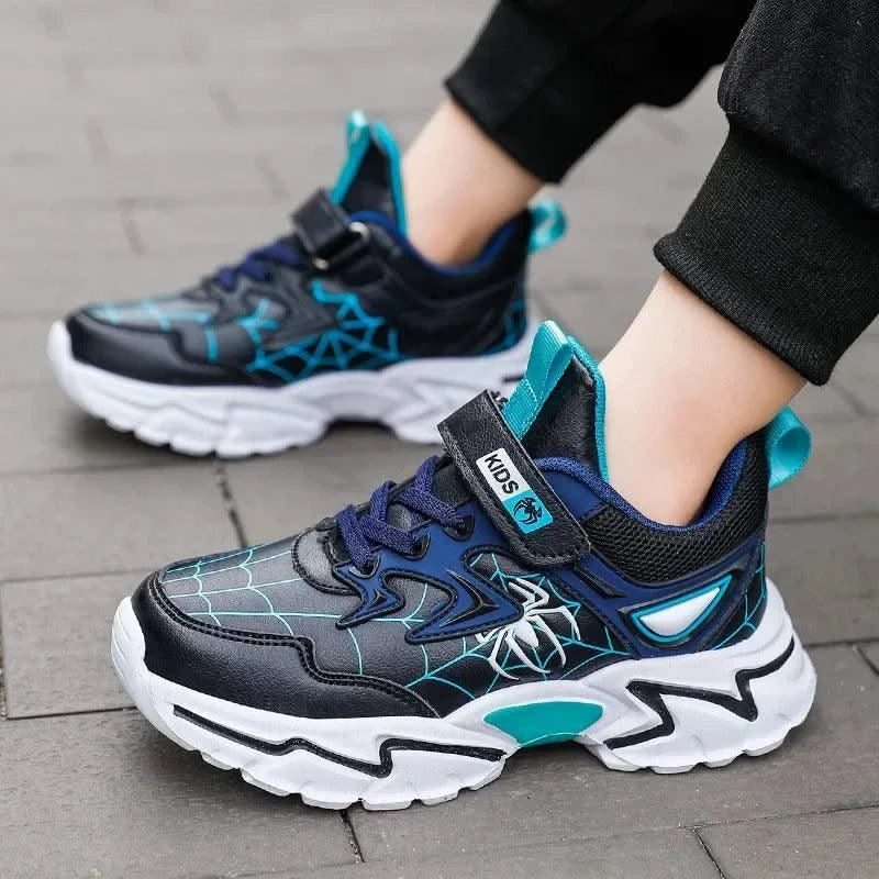Children Boys Shoes School Sports Fashion Leather For Kids Tennis Casual Sneakers Children's Boy Running 7-12 Years Walking Shoe