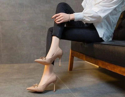Non Slip Casual Ladies High Heeled Pump Shoes | Elegant Hot Trendy Women's Shoes