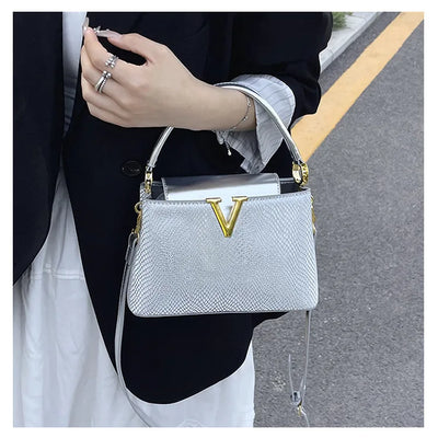 2025 New High-Sense Women's Designer Handbag - Feminine, Versatile, Large Capacity for Work & Crossbody
