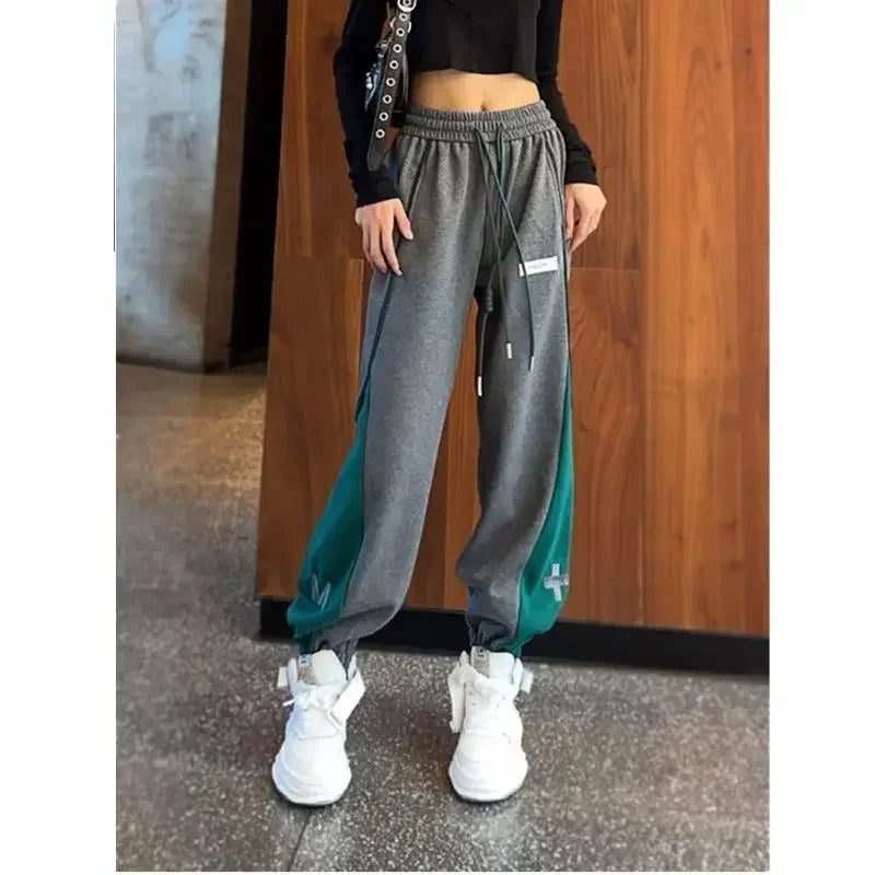 Harem Baggy with Pockets Clothes Female Pants Sweatpants Jogging Trousers for Women Joggers Loose Fitness Sports G Original 90s