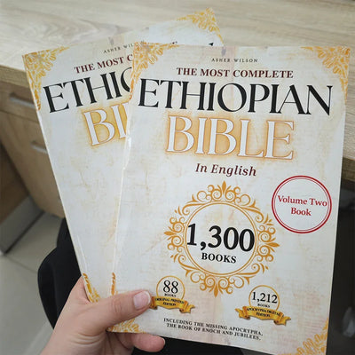 THE MOST COMPLETE ETHIOPIAN BIBLE In English, Containing 1,300 Books with 88 New Additions and Missing Apocrypha, Book of Enoch