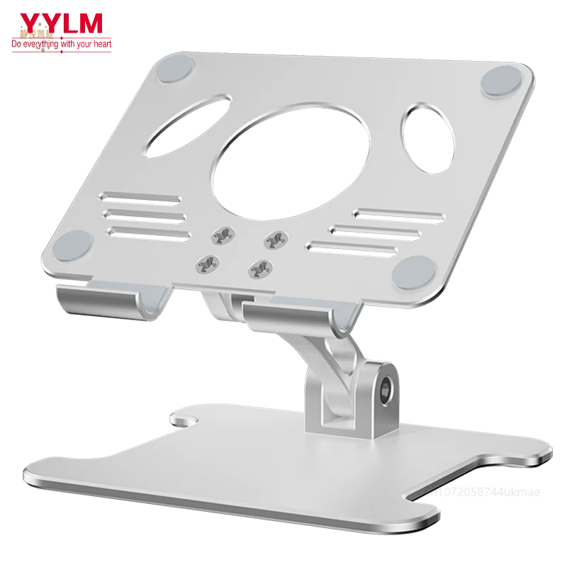 Laptop Stand Adjustable Aluminum Alloy Notebook Tablet Stand Up to 17 Inch Laptop Portable Fold Holder Cooling Bracket Support