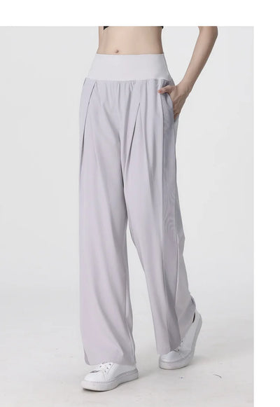 Women Wide Leg Pants Loose Fitness Yoga Pants 2024