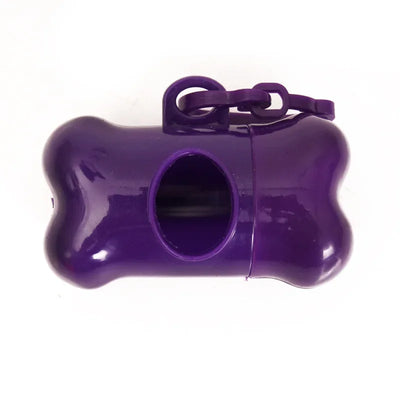 1 Roll Pet Poop Bags Disposable Dog Waste Bags Bulk Poop Bag Dispenser Bags with Paw Prints Garbage Bag - Elanique