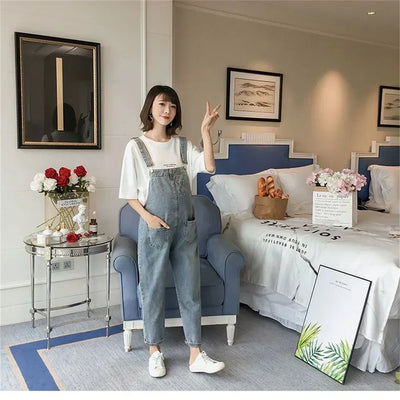 Pregnancy Clothing Loose Maternity Pant Pregnant Trousers for Pregnant Women Jeans Overalls Jumpsuit Clothes pregnancy pants