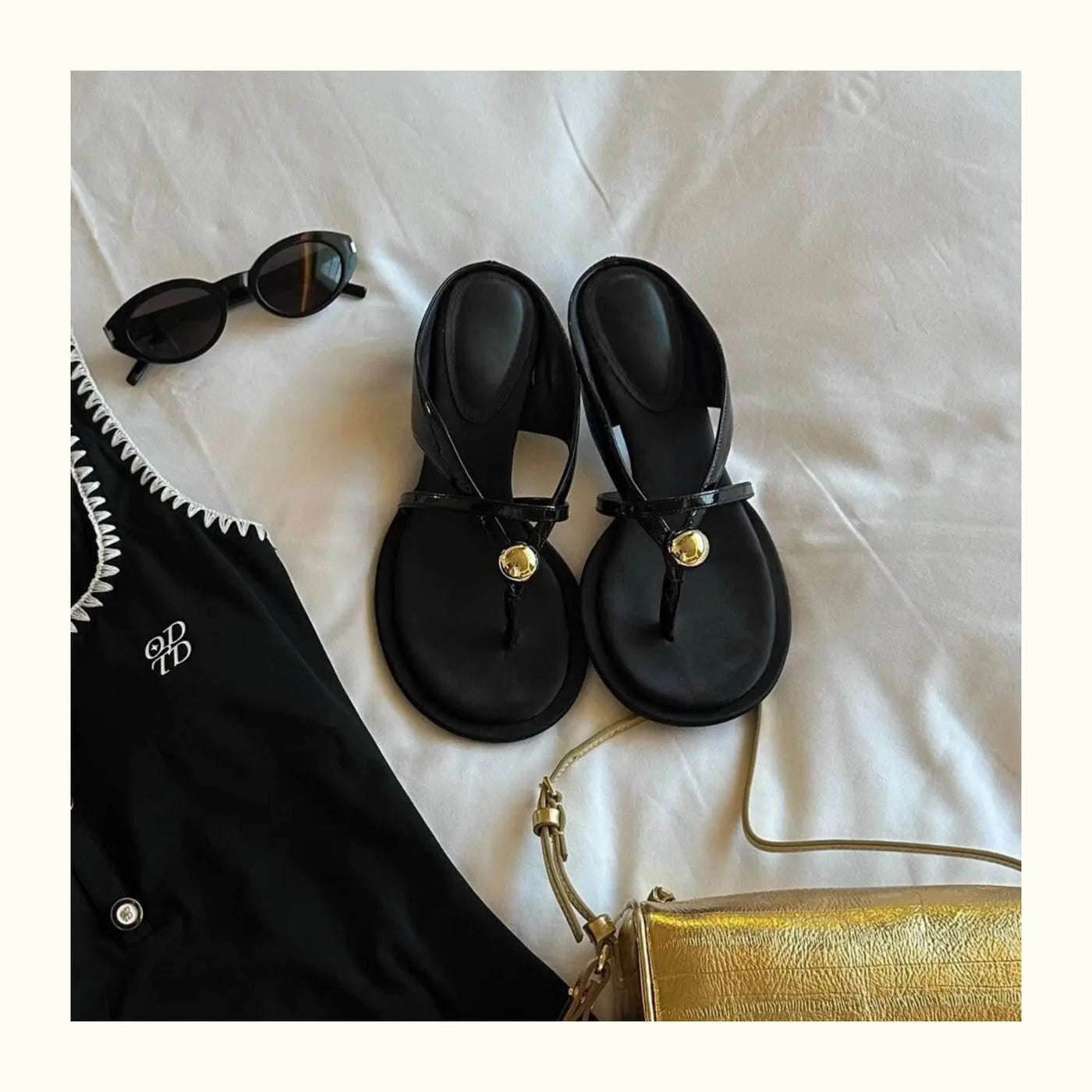 Women's Slippers Heeled Sandals Casual Flip Flops Shoes Woman 2025 Trend Summer Shallow Dress Design Pumps Clip Toe Slides Mujer