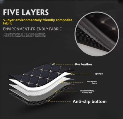 Car Trunk Mats For Mustang 2014 2013 2012 2011 Cargo Liner Auto Interior Accessories Custom Covers Automobiles Replacement Rugs