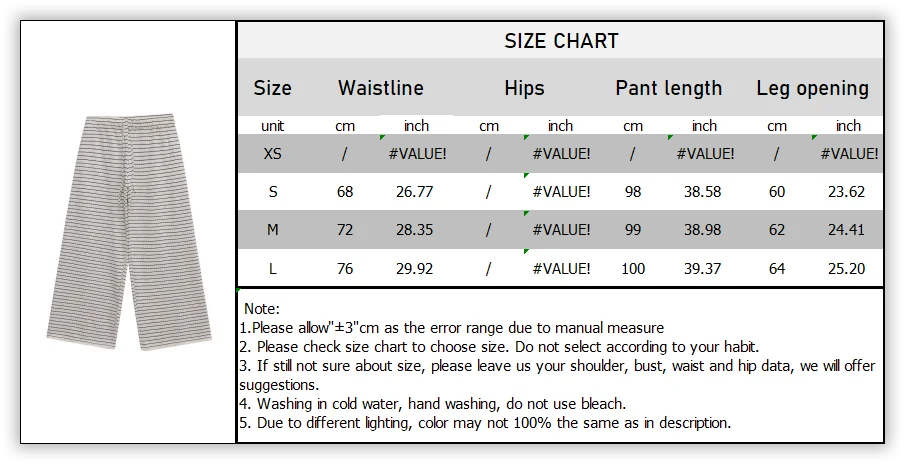 Women's clothing 2025 summer new product fashion European and American style textured striped knitted trousers