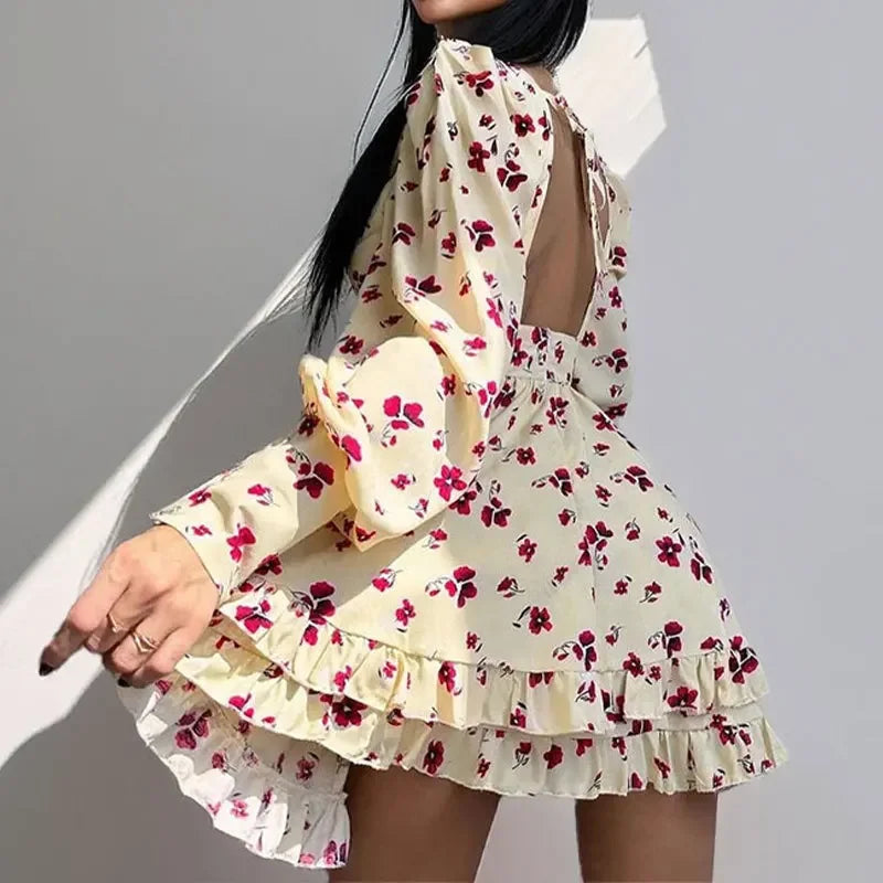 Elegant Women's Dresses For Spring Summer 2025 Fashionable Sexy Backless Dress Partykleider Bayan Elbisesi Zarif Vestidos Femme