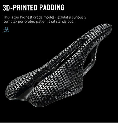 Racing Saddles Bicycle Seat RYET Ultralight 3D Printed Bike Saddle Carbon Saddle Mountain Road MTB Cushion Cycling Seating Parts