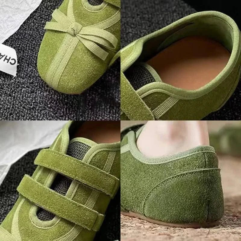 Women Ballet Dance Flat Shoes Walking Spring Sport Shoes Woman Sneakers