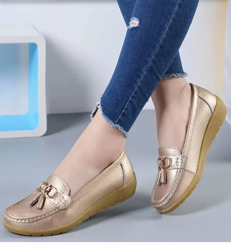 Women Slip On Loafers flat shoes Women Moccasins Casual Sneakers
