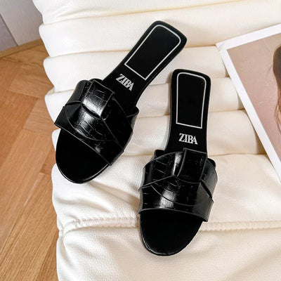 Designer Woman Flat Slippers 2025 Luxury Designer Sandals Casual Bottom Slippers Summer Women Sandals New Shoes for Women