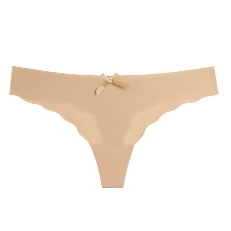 Women's Sexy Thongs G-string Underwear Panties Thin Breathable Low Waist T back Female Seamless Comfortable Thong Lingerie