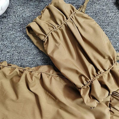 1-8years Baby Kids Summer Clothing For Girls Sleeveless Crop Tops+Cargo Pants 2pcs/sets Children's Fashion Clothes Outfits Girl