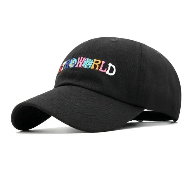 100% Cotton ASTROWORLD Baseball Caps Travis Scotts Unisex Astroworld Dad Hat Cap High Quality Embroidery Man Women Summer Hats