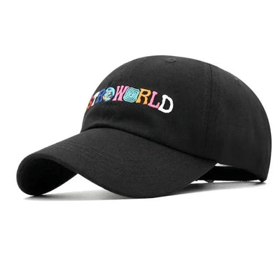 100% Cotton ASTROWORLD Baseball Caps Travis Scotts Unisex Astroworld Dad Hat Cap High Quality Embroidery Man Women Summer Hats