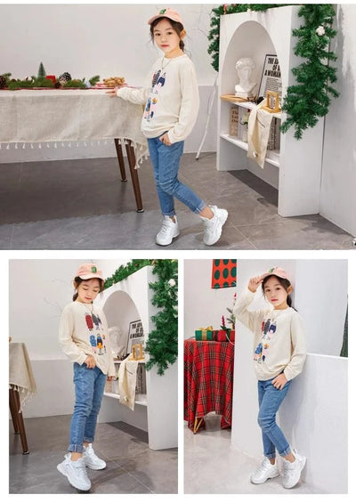 Children's Sports Shoes for Boys Girls Running Sneakers Air Mesh Fashion Classic Boys Casual Shoes Breathable White Blue Pink