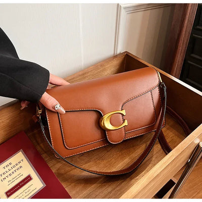 Luxury - Grade 2025 Women's Exclusive Small Square Shoulder Bag - Solid - Color Aesthetic, Niche - Style Design& Daily, Stylish