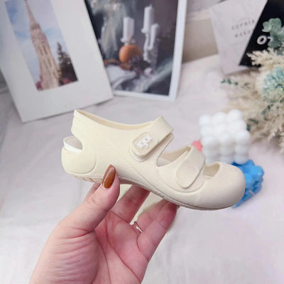 Kid Toddler Flat Breathable Fishermen Roman Shoes Children's Colorful Beach Comfortable Jelly Sandals Boy Girls Sandals SO098
