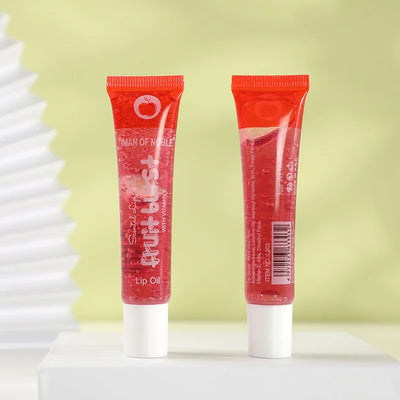 6Pcs Fruity Flavor Watery Glossy Lip Gloss Set Clear Lip Gel Hydrating Moisturizing Lip Gloss Women Lips Makeup Wholesale