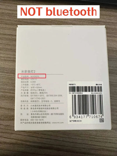 Xiaomi Mijia Night Light 2 360°Rotation Magnetic Human Infrared Light Dual Sensor Mini Wall Light 2800K Warm Yellow 2 Level Adju