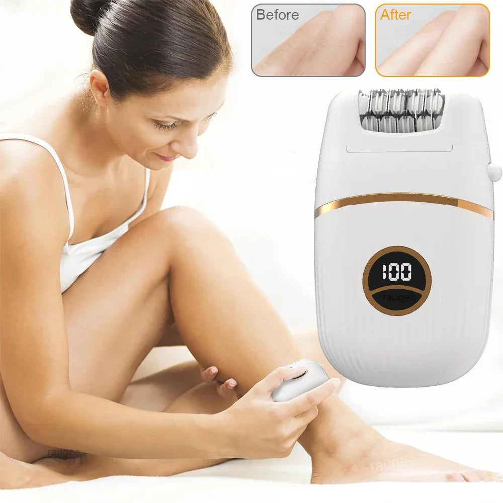 Electric Shaver for Women Bikini Trimmer Lady Armpit Leg Bikini Hair Removal Body Epilator Mini Portable Painless Electric Razor