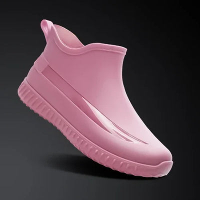 Women's Rain Boots Are Fashionable, Lightweight, Thick Soled, Wear-resistant, Rainproof, and Slip Resistant When Worn Externally