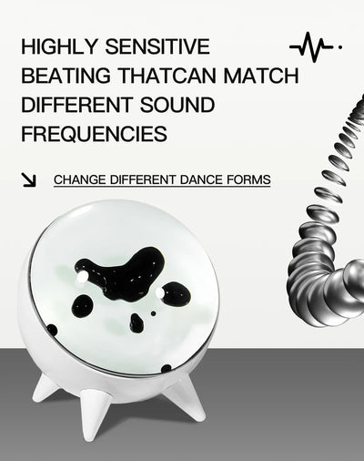 Magnetic Fluid Pickup Sound Motion Sensor Desktop Music Partner Venom Music Rhythm Light Dance Liquid with Music Visual Music