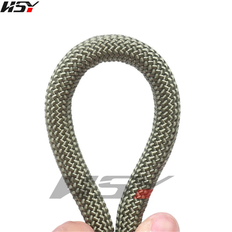 12mm Diameter Outdoor Emergency Rope Climbing Rope Wear Resistant High Strength Hiking Ropes 30m(98.43ft), 50m(164ft)