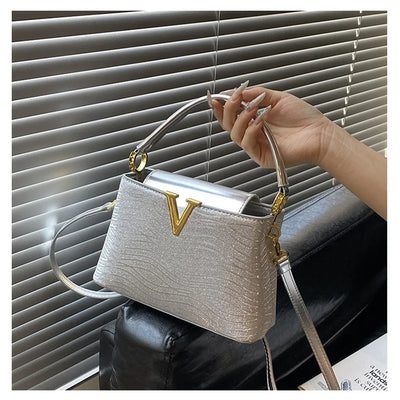 2025 New High-Sense Women's Designer Handbag - Feminine, Versatile, Large Capacity for Work & Crossbody