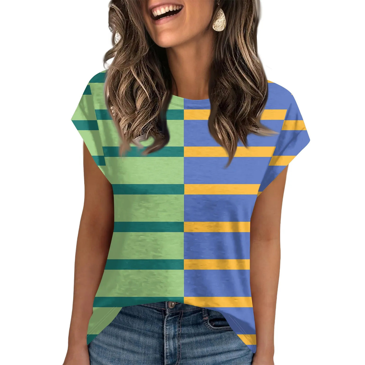 Womens Summer Tops Going Out Workout Outfits Spring Short-sleeved T Shirts Business Casual Dressy Fashion Trendy Clothes 2025