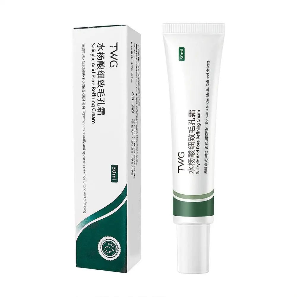30ml Salicylic Acid Delicate Pore Facial Essence Hydrating Moisturizing Gentle Care Shrinking Pore Water Light Beauty Face Serum