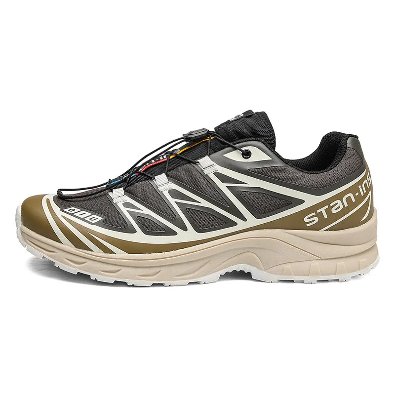 Athletic Shoes For Men Outdoor Hiking Boots New Product Fashion Men Casual Shoes Light Running Sneakers Breathable Elastic Band