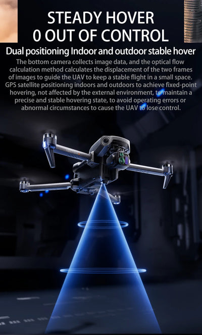 NEW P7 Max Drone 8K Camera GPS HD 5G WiFi FPV 3 Axis Gimbal EIS Professional Screen control Brushless Quadcopter RC Toy Gift