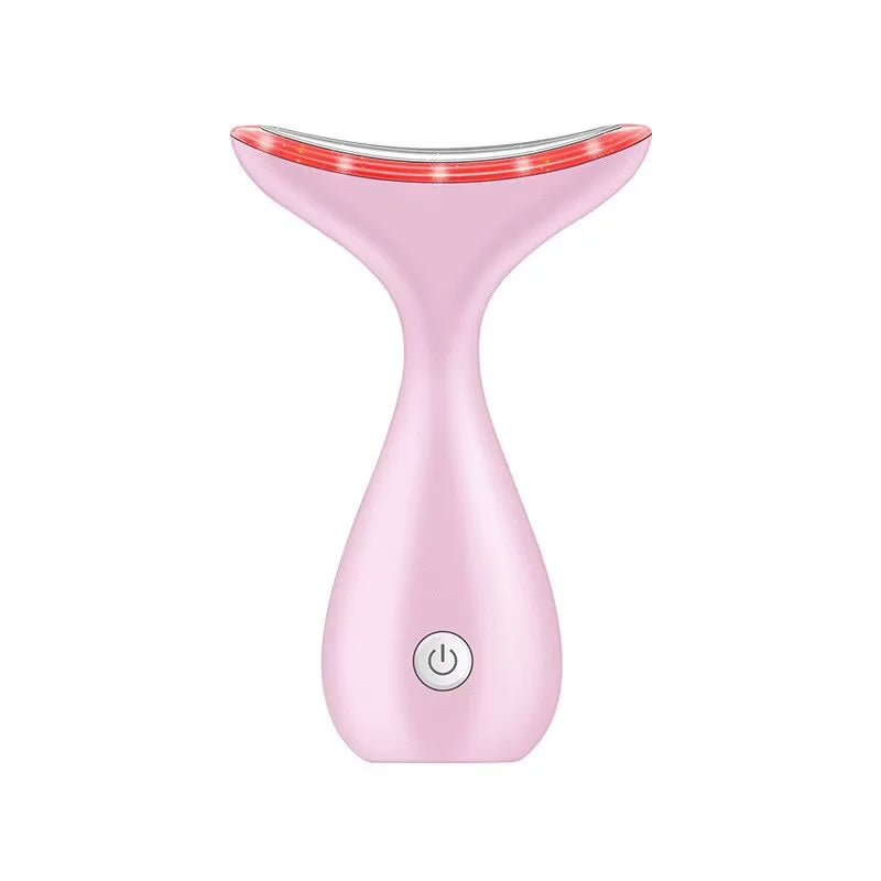 Neck Beauty Massage Instrument EMS Microcurrent LED Facial Electric Introduction Lifting And Firming Beauty Massage