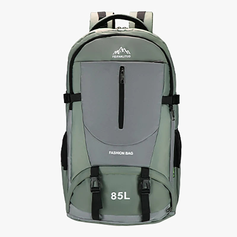 Climbing Backpack with Shoes Pocket Outdoor Travel Hiking Trekking Camping Sports Bag Large Mountaineering Luggage Rucksack