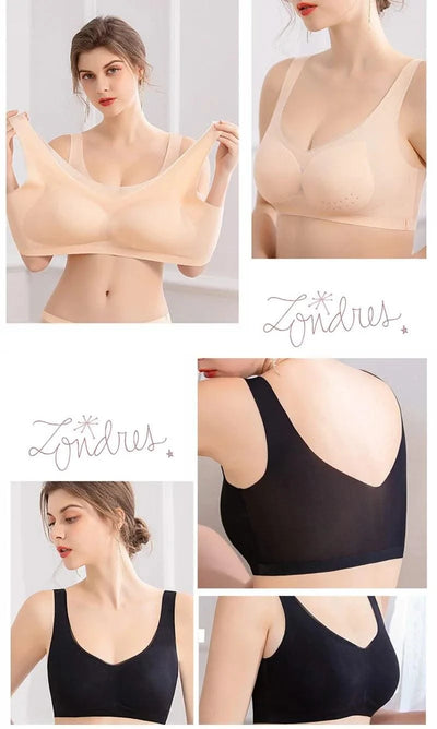 Plus Size Bra 5XL Seamless Bras For Women Underwear